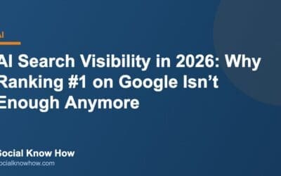 Digital Marketing Blog 3 AI Search Visibility in 2026: Why Ranking #1 on Google Isn’t Enough Anymore